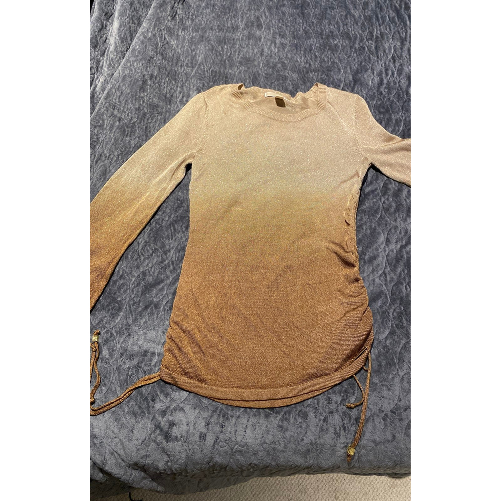 Michael Kors Ombré Sparkling Fine Knit Size Medium - Picture 8 of 12